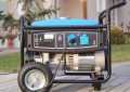 How much gas does a generator use